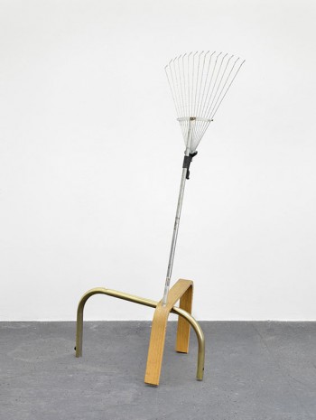 Amalia Pica, Catachresis 40 (teeth of the rake, leg of the chair, leg of the table, head of the screw), 2013, König Galerie