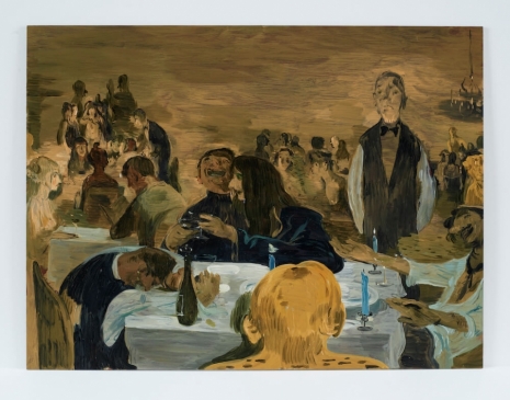 Salman Toor, The Joke, 2024, Luhring Augustine Chelsea