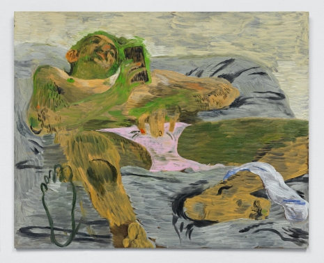 Salman Toor, The Scroller, 2024 , Luhring Augustine Chelsea