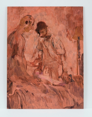 Salman Toor, Coral Room, 2025 , Luhring Augustine Chelsea