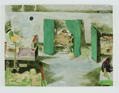 Salman Toor, Ward, 2020, Luhring Augustine Chelsea