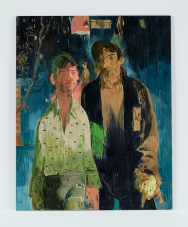 Salman Toor, Walking Back, 2025 , Luhring Augustine Chelsea