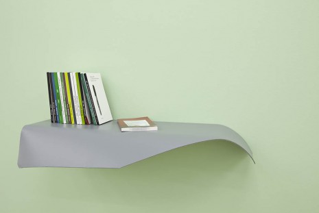Gabriel Kuri, Soft Wave Bookshelf (Grey 2), 2012, Esther Schipper