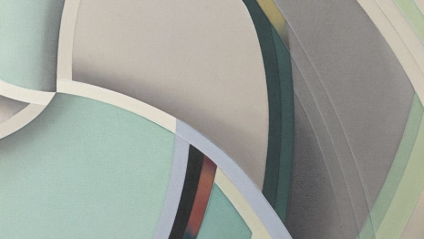 Tomma Abts, Lehno, 2025 (detail), David Zwirner