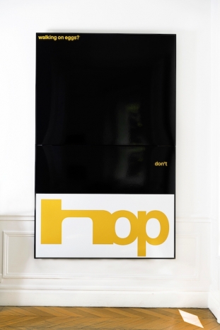 Nora Turato , Walking on eggs? Don't hop, 2023 , NO NAME