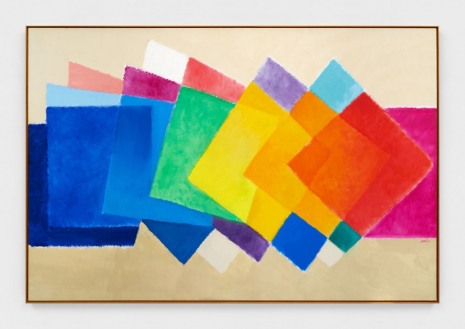 Heinz Mack, Untitled (Chromatic Constellation), 2022, Almine Rech