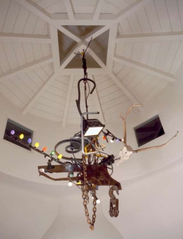 Jean Tinguely , Chandelier, 1989-1990 , Hauser & Wirth Somerset