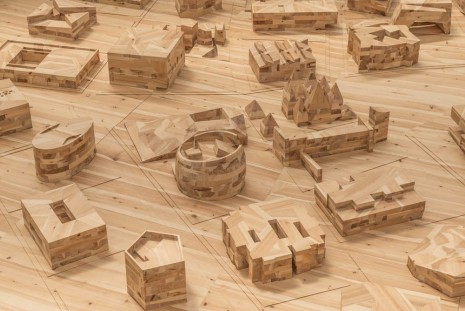 Ai Weiwei, Ordos 100 model (detail), 2011, Galleria Continua