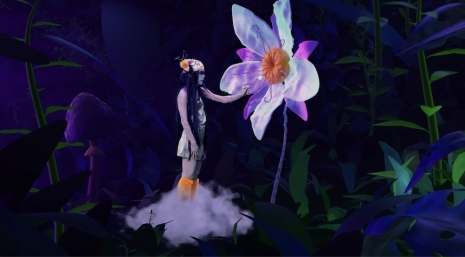 Melanie Bonajo, Schule der Liebenden, big flower, 2024, AKINCI