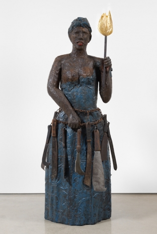 Alison Saar, Citizen Cane, 2025, Galerie Lelong