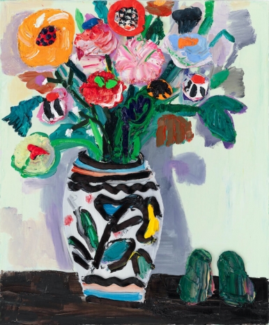 Georgina Gratrix, Pascalle’s vase Monday Morning, 2025 , Monica De Cardenas