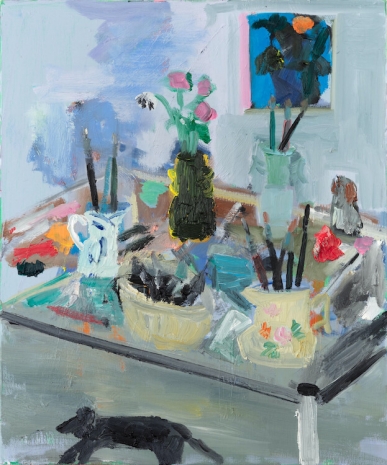 Georgina Gratrix, Studio interior 2, 2025 , Monica De Cardenas