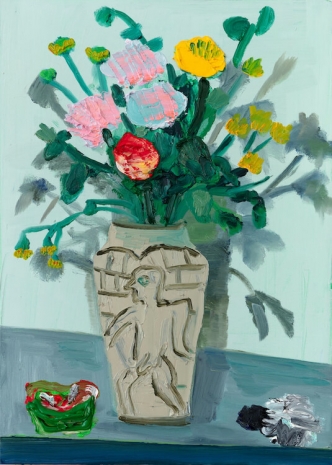 Georgina Gratrix, Hylton Nel vase Thursday, 2025 , Monica De Cardenas