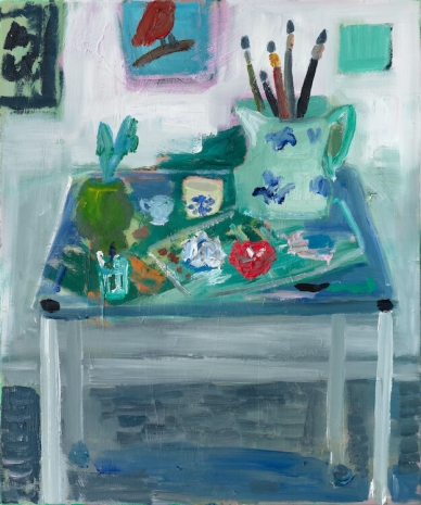 Georgina Gratrix, Studio interior 1, 2025 , Monica De Cardenas