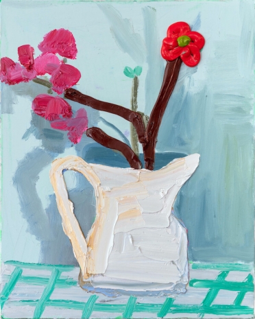 Georgina Gratrix, White Jug (After Nicholson), 2025 , Monica De Cardenas