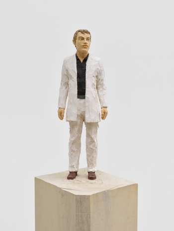 Stephan Balkenhol, Mann im helle Anzug, 2024 , Keteleer Gallery
