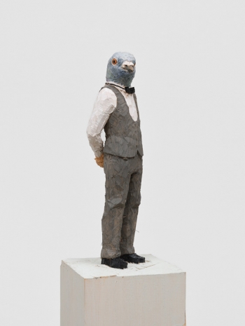 Stephan Balkenhol, Taube, 2025 , Keteleer Gallery