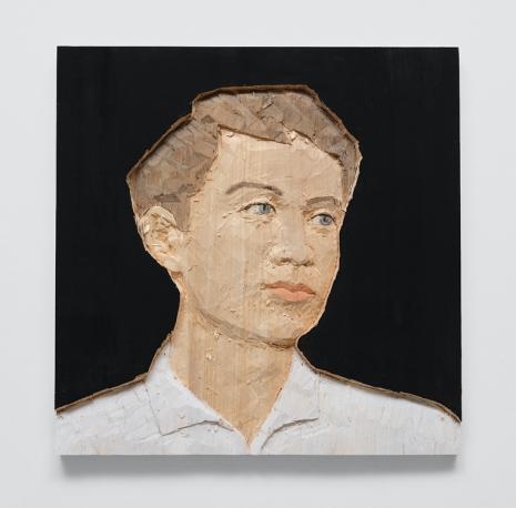 Stephan Balkenhol, Relief Mann, 2025 , Keteleer Gallery