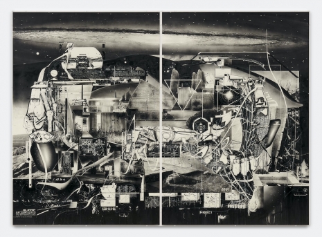 Hiroki Tsukuda, House of cosmic horror, 2025 , Galerie Gisela Capitain