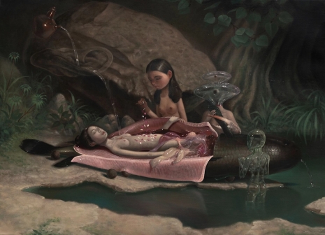 Roby Dwi Antono, A Ritualistic Purification of The Water Nymph, 2025, Almine Rech