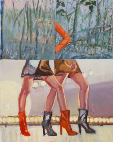 Janet Werner, Landscape with legs, 2024 , Almine Rech