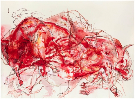 Marjatta Tapiola, Geryonin kuolema, 2025, Galerie Forsblom