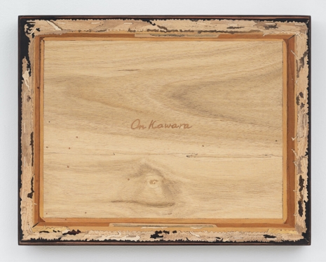 Michael Bühler Rose, Verso (On Kawara, Jan. 19, 1982), 2025 , Kendall Koppe