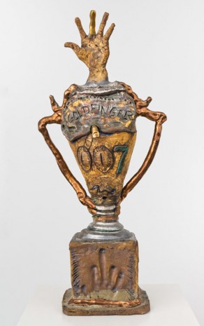 Robert Arneson, Goldfinger Trophy, 1965, David Zwirner
