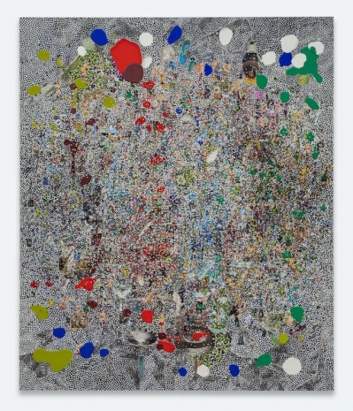 Elliott Hundley , White Dot Variation (28.5.25.1), 2025 , Regen Projects