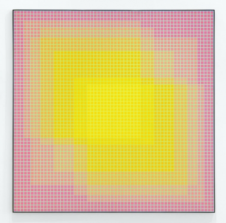 Julian Stanczak, Green Light, 1973 , The Mayor Gallery