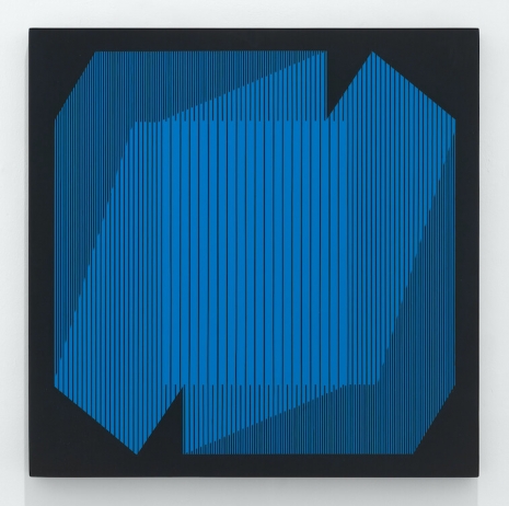 Julian Stanczak, Structural-Cobalt, 2012 , The Mayor Gallery