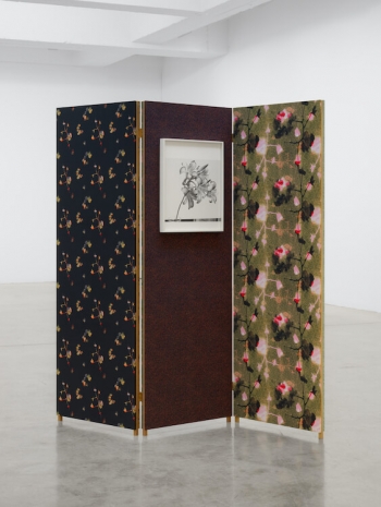 Lisa Oppenheim , Dana Desboro's Hands on Stehli Silks, the Condé Nast Years, 2025 , Tanya Bonakdar Gallery