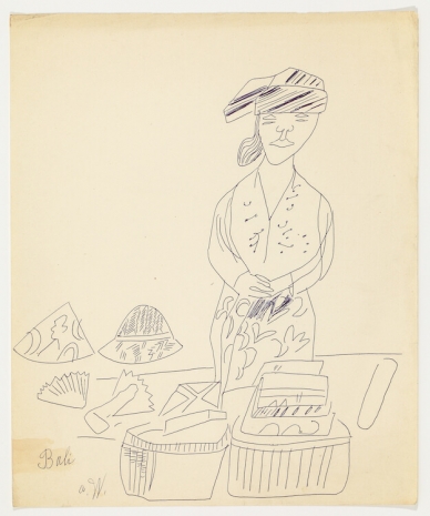Andy Warhol, Bali, Indonesia, 1956 , Anton Kern Gallery