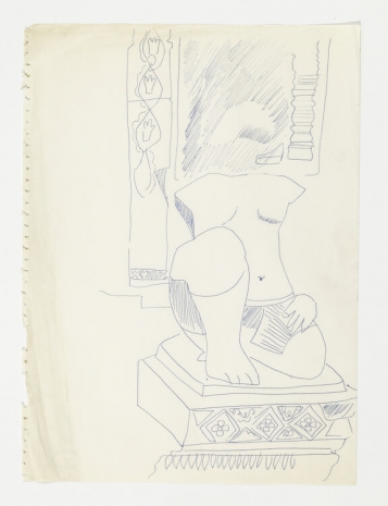 Andy Warhol, Figurative Statue, 1956 , Anton Kern Gallery