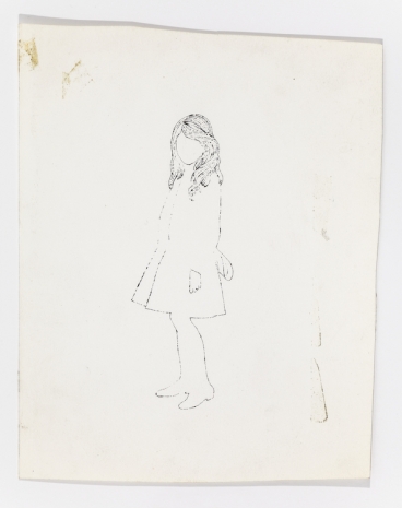 Andy Warhol, Girl, Standing, c. 1953 , Anton Kern Gallery