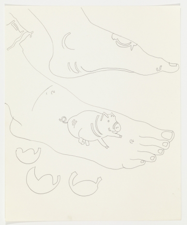 Andy Warhol, Feet, c. 1960 , Anton Kern Gallery