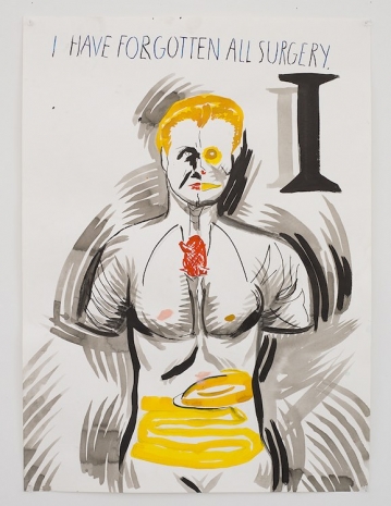 Raymond Pettibon, No Title (I have forgotten...), 2013, David Zwirner