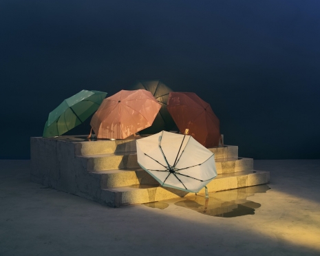 Chen Wei, Flowers on the Steps, 2024 , David Zwirner