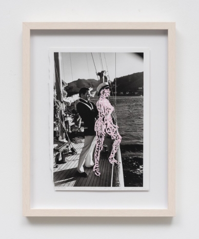 Betty Tompkins , Women words (Helmut Newton #16), 2019 , GAVLAK