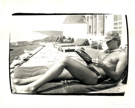 Andy Warhol , Jon Gould Sunbathing in Montauk, 1981, 1981 , GAVLAK