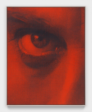 Andrew Brischler , Self Portrait (Deep Red), 2025 , GAVLAK