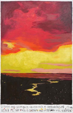 Rinus Van de Velde, Slowly and seemingly cautiously it approaches me. ..., 2025 , Tim Van Laere Gallery