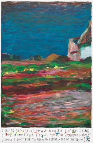 Rinus Van de Velde, I try to specialize myself in myself. ..., 2024 , Tim Van Laere Gallery