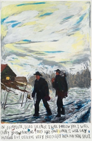 Rinus Van de Velde, In complete dead silence I will follow you. ..., 2024 , Tim Van Laere Gallery