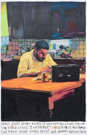 Rinus Van de Velde, Apart from being aware of everything going on ..., 2025, Tim Van Laere Gallery