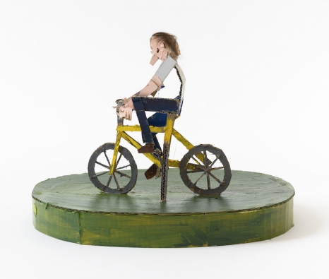 Rinus Van de Velde, Maurizio coming up with a new idea, 2025 , Tim Van Laere Gallery