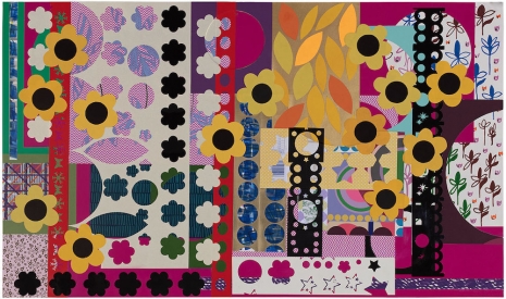 Beatriz Milhazes, Histórias Tropicais I, 2024 , White Cube