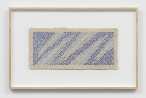 Ding Yi, Appearance of Crosses 2025-B4, 2025 , Lisson Gallery