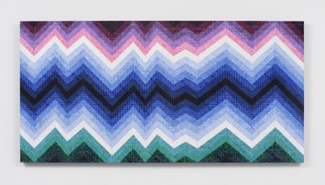 Ding Yi, Appearance of Crosses 2025-8, 2025 , Lisson Gallery