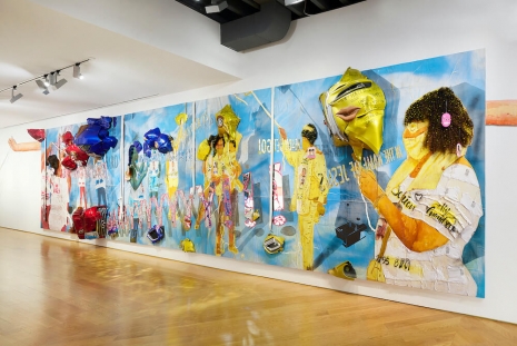 Aaron Fowler, Family Release, 2025 , Anton Kern Gallery